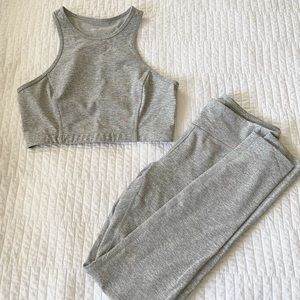 Outdoor Voices Athena Crop and 7/8 Warmup Leggings